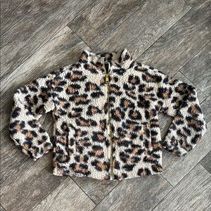 Leopard Print Kids Jacket